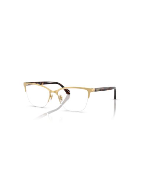 VERSACE Versace 54mm Cat Eye optical glasses in Gold at Nordstrom