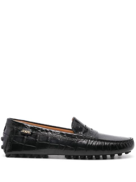 Tod's Tod's Women Mocassino Gommino Stampa Coccodrillo