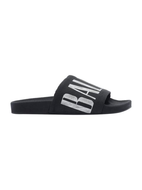 BALENCIAGA Logo Slide Sandals