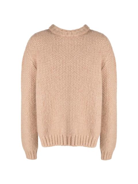 Givenchy 4G motif-embroidered balaclava jumper