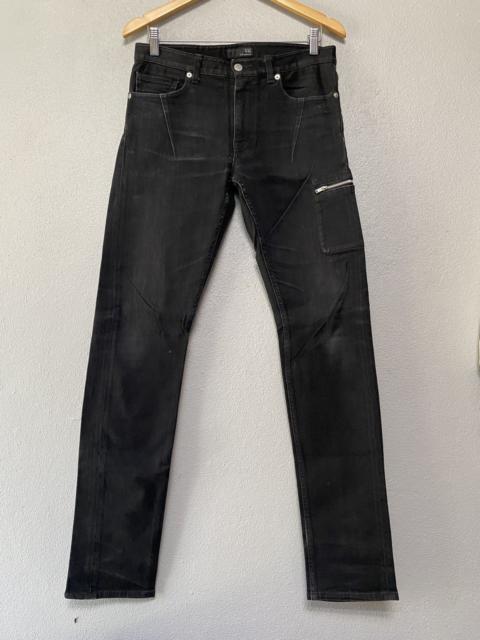 UNDERCOVER Undercover uniqlo side pocket black jeans