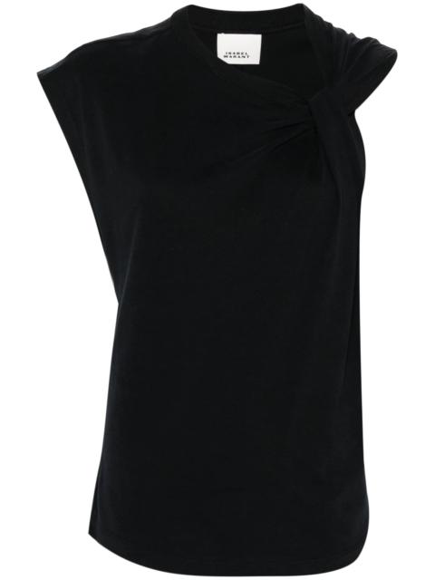 Isabel Marant Nayda asymmetric T-shirt