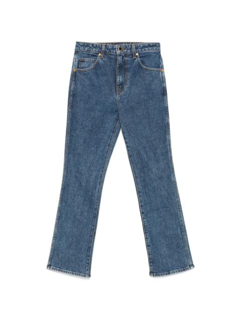 KHAITE Vivian cropped jeans