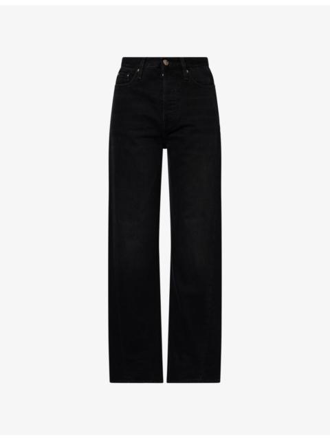 Totême Twisted Seam Straight-Leg Denim Jeans