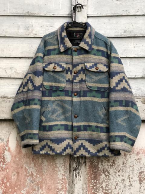 Other Designers Japanese Brand - Spectator's Mandoc Navajo Art Wool Insulate Jacket