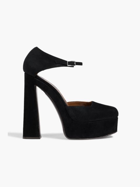 Giuseppe Zanotti Guendaline suede platform pumps