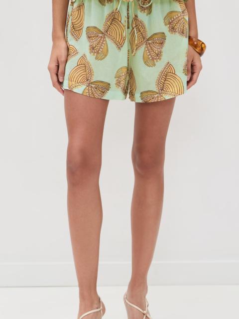 ULLA JOHNSON Bijou Coverup Shorts