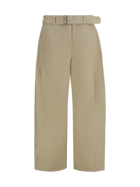 MAGDA BUTRYM Magda Butrym Women Wide-Leg Denim Pants With Belt