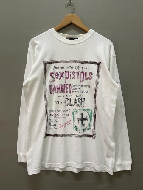 Other Designers Japanese Brand - Anarchy in the UK Sex Pistol Punk Destroy longsleeve tee