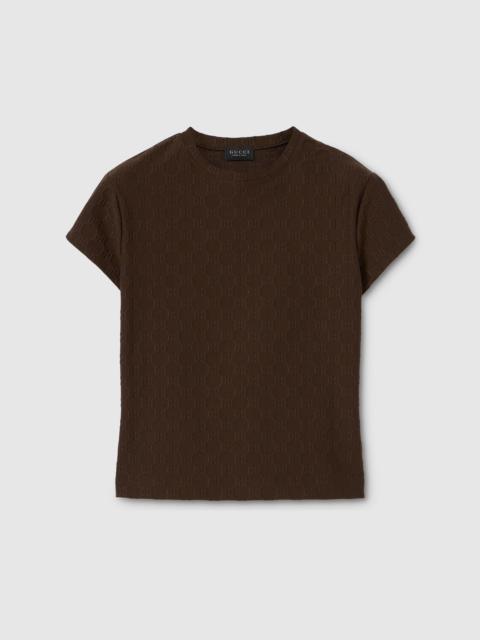 GUCCI GG jersey jacquard T-shirt