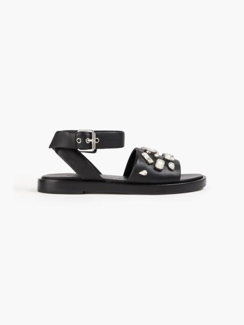 3.1 Phillip Lim Nadine crystal-embellished leather sandals