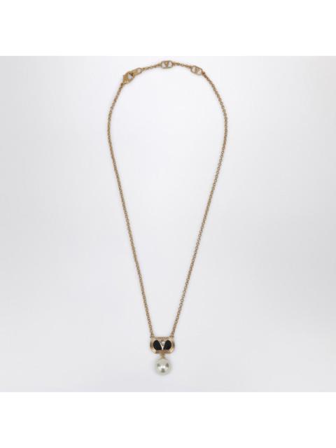 Valentino Valentino Garavani Ovalette Necklace With Swarovski Pearl Women