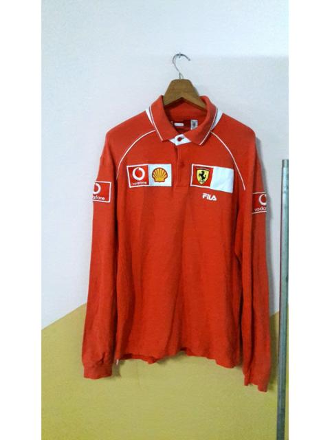 Ferrari vintage Fila X Ferrari X Shell X Vodafone F1 G1 racing