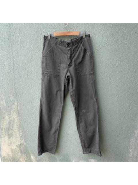 Other Designers Designer - Vintage KEMPEL Fly Button Faded distreesed Trousers Pants