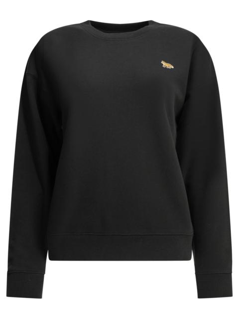 Maison Kitsuné Maison Kitsuné Baby Fox Crew-neck Sweatshirt Black
