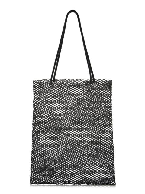CORDERA Handmade Beaded Tote Bag black