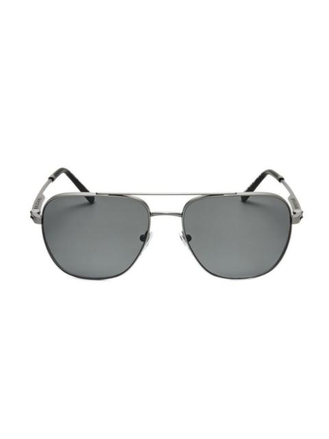 BVLGARI Bvlgari Men's Silver Tone Round Sunglasses 0BV5059-195/48