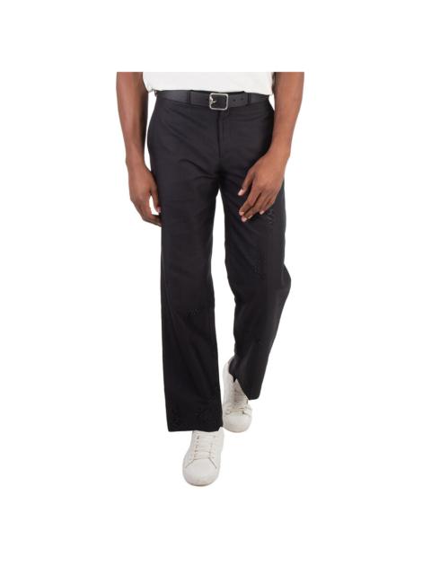 FENDI Fendi Tailored Woven Pattern Trousers