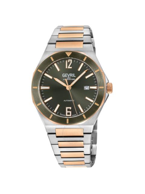 Other Designers Gevril High Line Automatic Green Dial Men's Watch 48405B