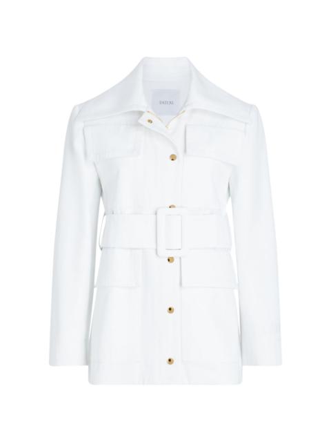 Safari gabardine parka