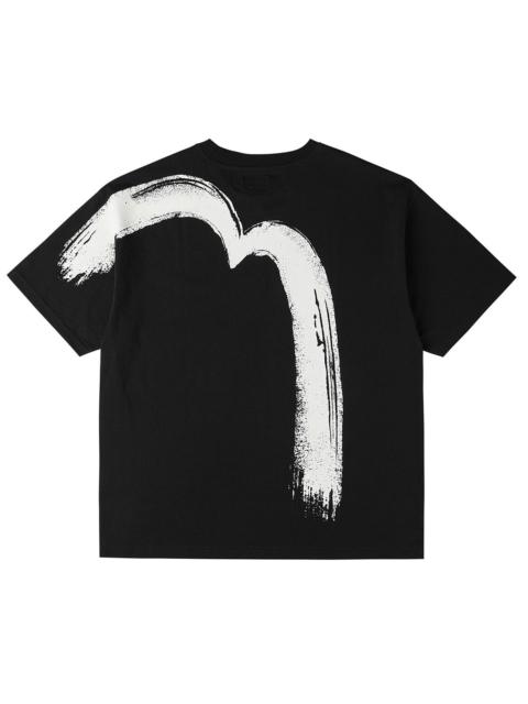 EVISU Hand-Brushed Daicock Print T-Shirt