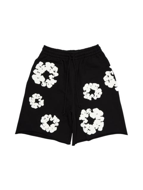 DENIM TEARS Denim Tears The Cotton Wreath Shorts Black