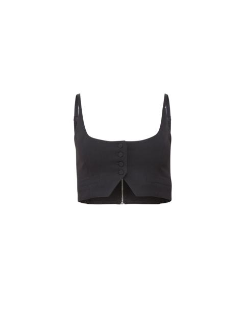 Fleur du Mal Maxwell Cropped Vest