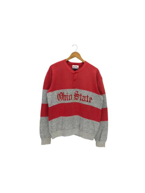Other Designers Vintage Ohio State Big Logo Striped Sweatshirt