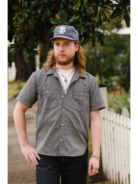 FREENOTE CLOTH DAYTON CUSTOM STRIPE- INDIGO