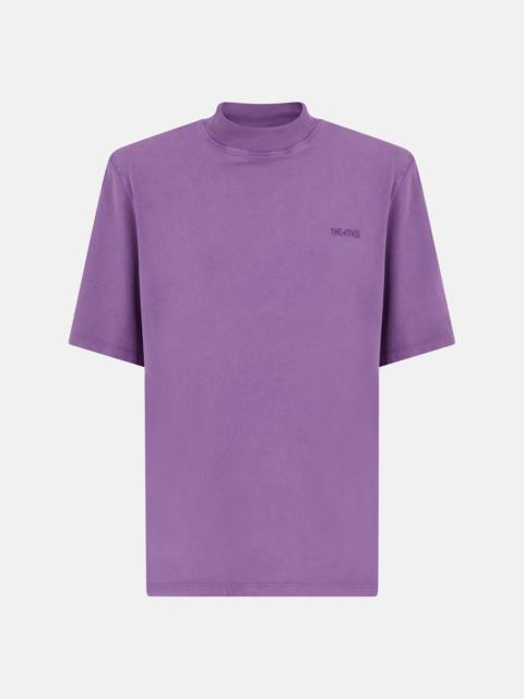 THE ATTICO DARK PURPLE T-SHIRT
