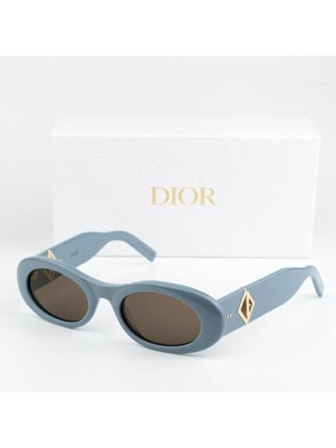 Dior NEW Dior CD DIAMOND EDITION R11 30F0 Blue Brown Unisex Sunglasses