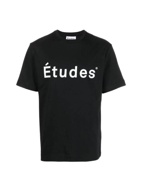 Étude Etudes Wonder Logo Print Cotton T-Shirt