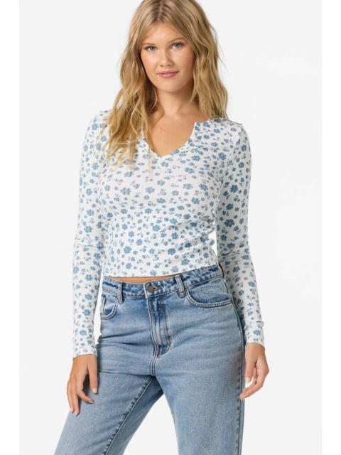 O'Neill Gaia Primrose Long Sleeve Top