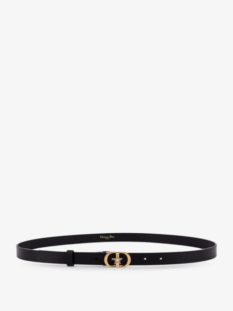 Dior Dior Women Lucky 30 Montaigne Star Leather Belt