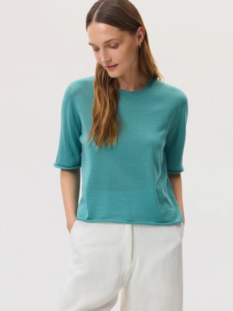 Johnstons of Elgin Superfine Merino Wool T-Shirt