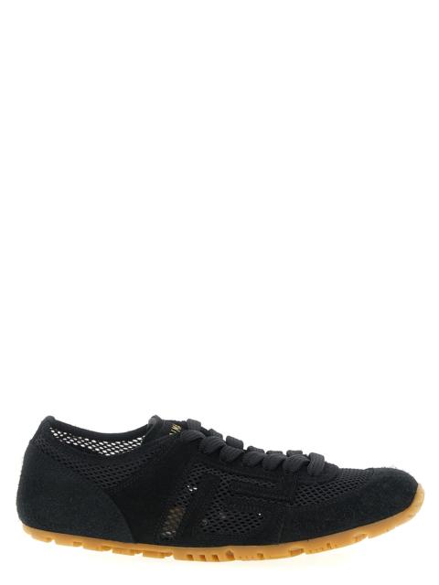 Balmain Racer 45-Suede Sneakers Black