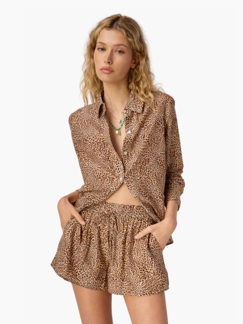 CAMI NYC RAFELLA SILK COTTON TOP LEO