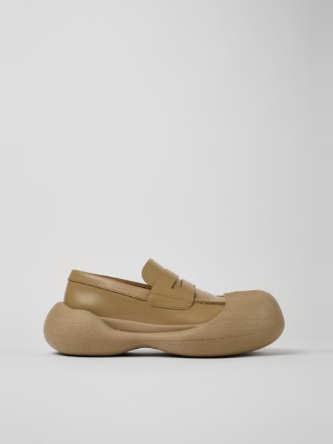 CAMPERLAB Beige Leather Loafers