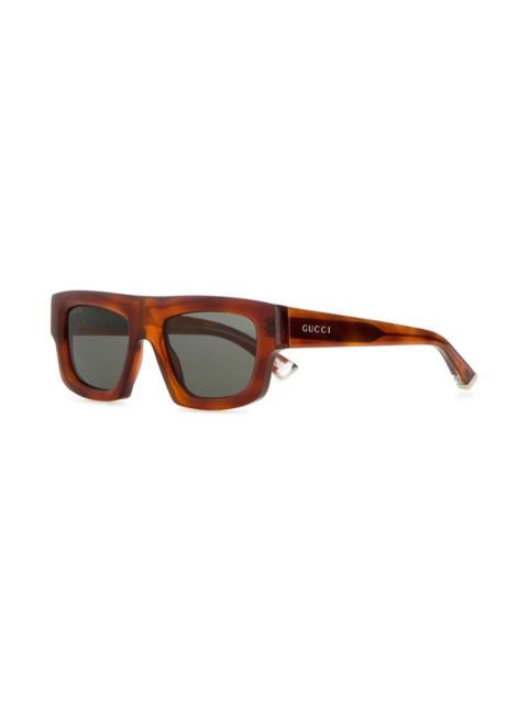 GUCCI Caramel Acetate Sunglasses