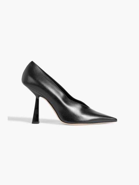 JIMMY CHOO Maryanne 100 leather pumps