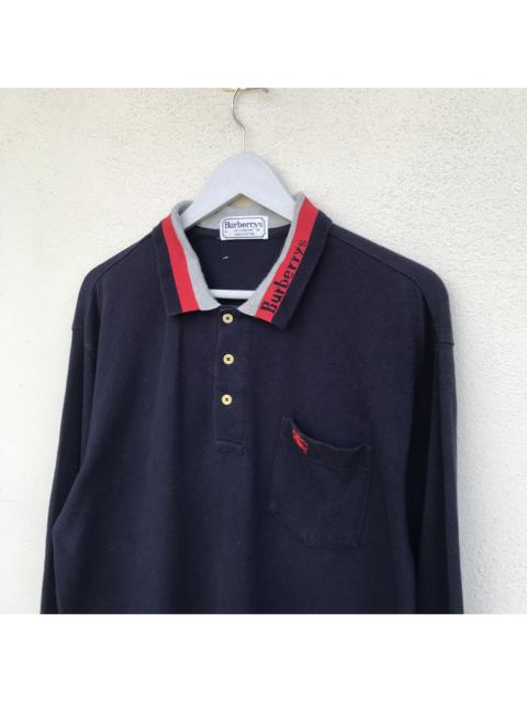 Burberry Vintage burberrys spell out logo polo