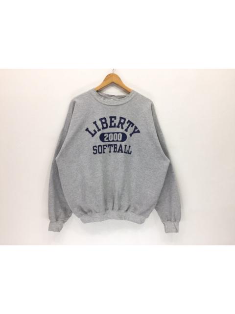 Other Designers Vintage Liberty Softball University Basketball Sweatshirt
