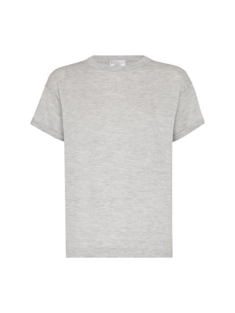 Brunello Cucinelli LAMINATED SWEATER