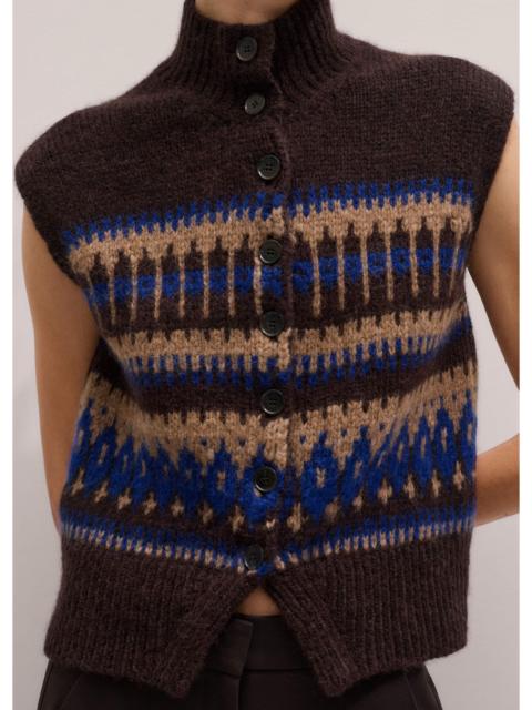 ME+EM Relaxed Button Vest