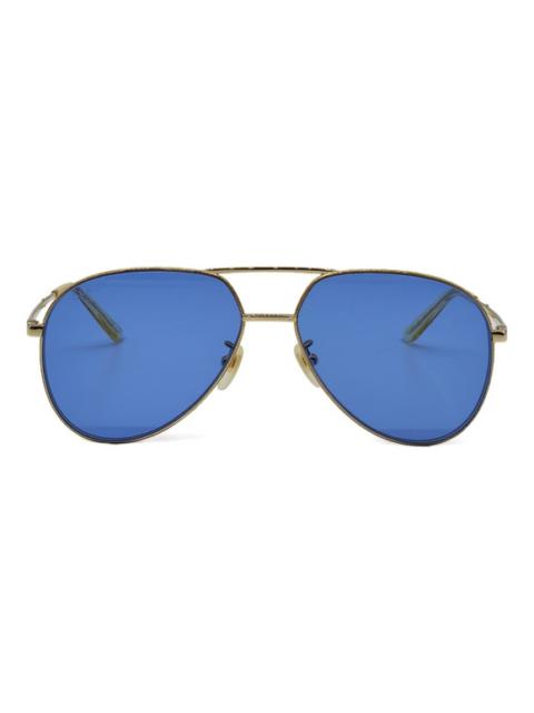GUCCI Gucci Gold Aviator Sunglasses GG0356S