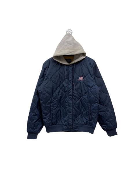 Vintage polo ralph lauren jeans quilted hoodie jacket