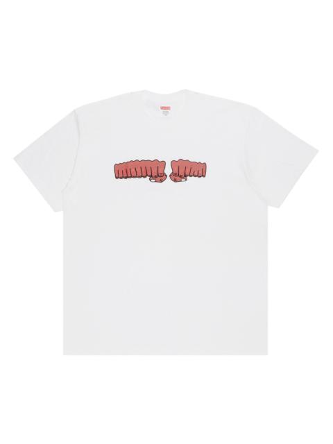 Supreme Supreme x Toy Machine Fist Tee 'White'