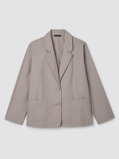 EILEEN FISHER Light Cotton Nylon Blazer