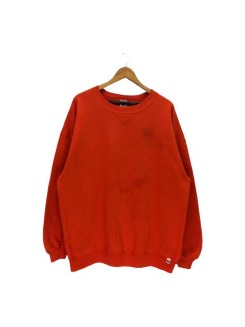 Other Designers Vintage Russell Athletic Plain Orange Sweatshirt