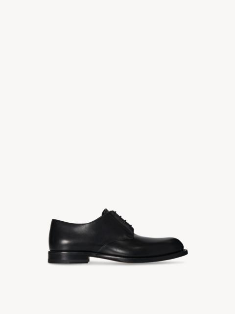 The Row Novus Derby Shoe in Leather
